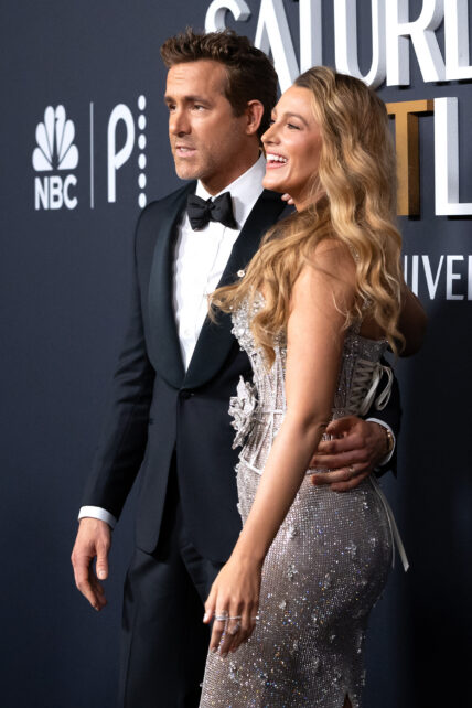 Ryan Reynolds and Blake Lively at SNL50: The Anniversary Special-Red Carpet