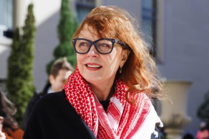 Code Pink - Protest for Ceasefire with Susan Sarandon