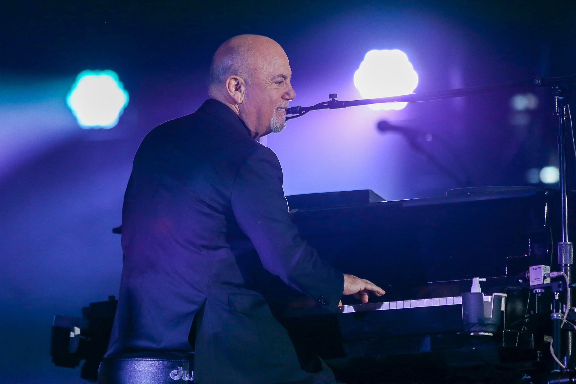 Billy Joel Performs in Concert in Las Vegas