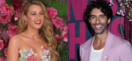 Blake Lively (left) Justin Baldoni (right)