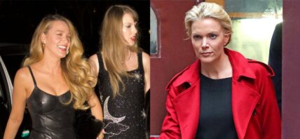 Blake Lively and Taylor Swift, Megyn Kelly photo collage
