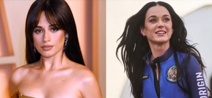 Camila Cabello (left) Katy Perry (right)