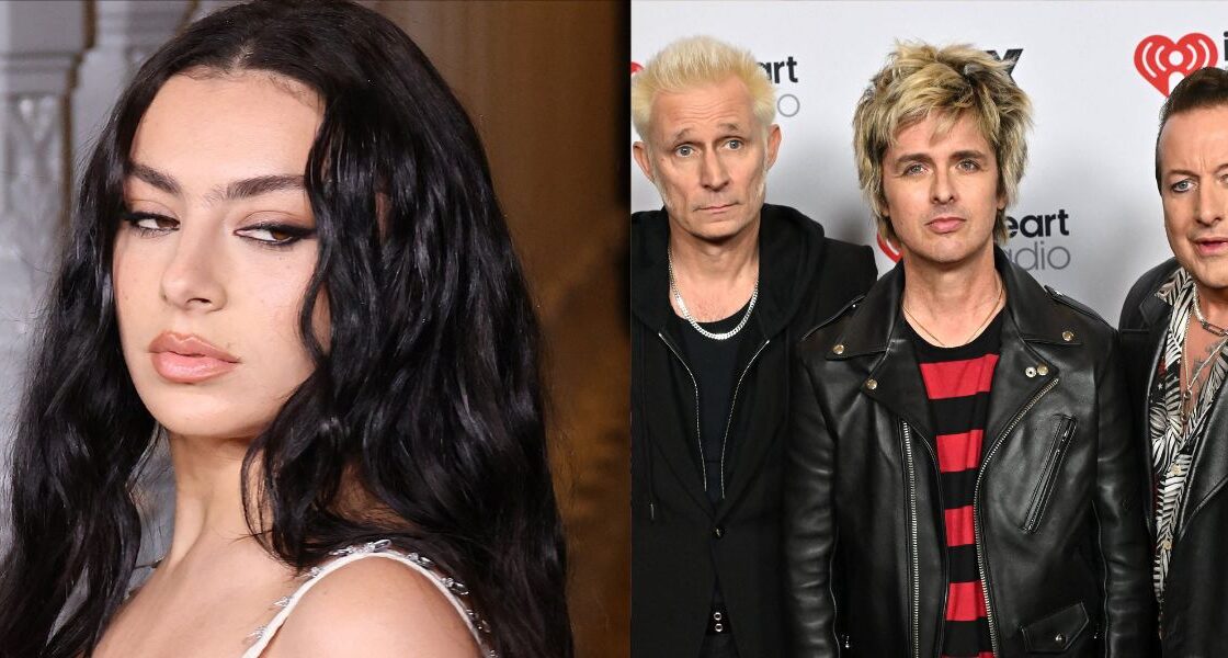 Charli XCX (left) Green Day (right)