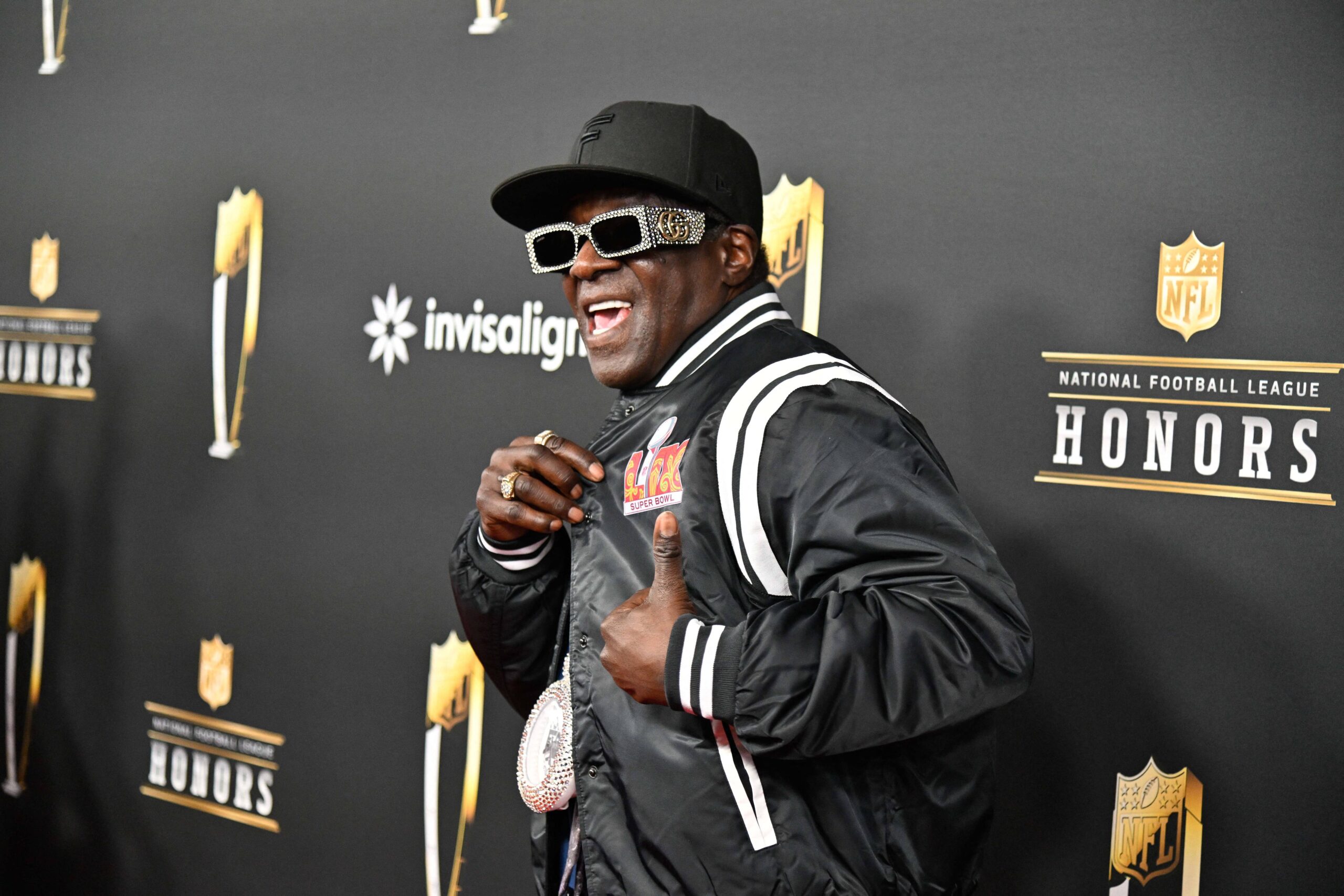 Flavor Flav at NFL Honors Awards Ceremony Red Carpet Event FEB 06