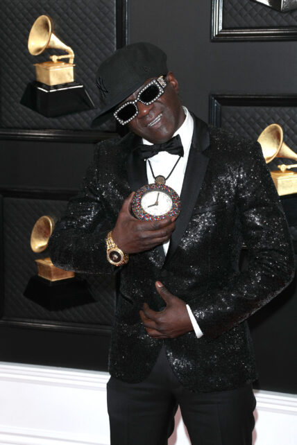 Flavor Flav at 62nd Annual Grammy Awards