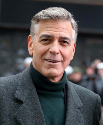 George Clooney smiling
