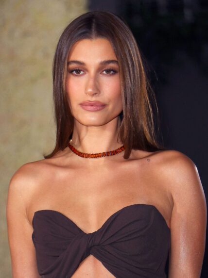 Hailey Bieber at The Second Annual Academy Museum Gala in Los Angeles