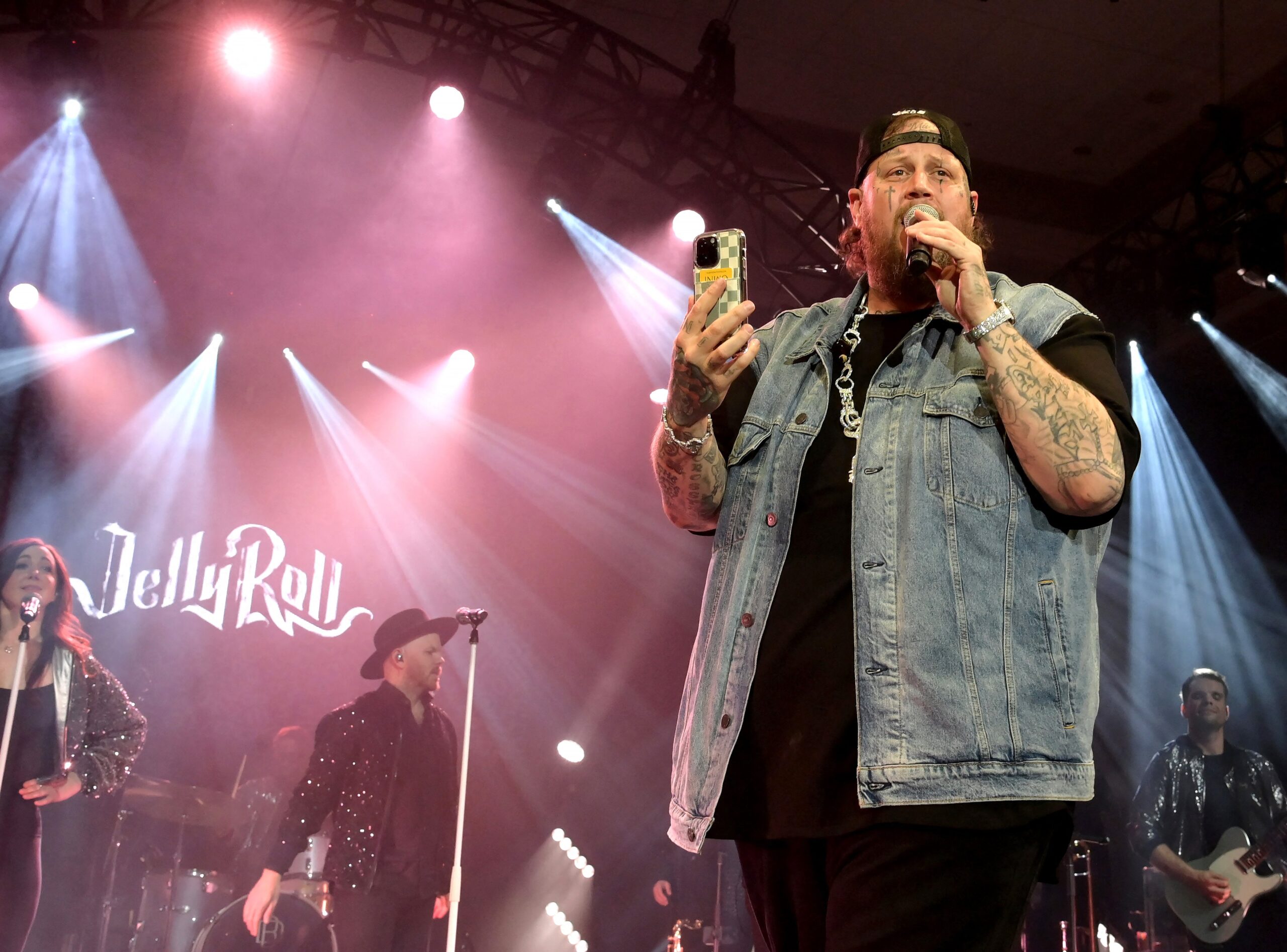 Jelly Roll on stage