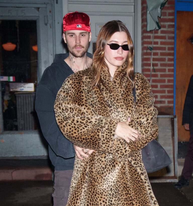 Justin Bieber and Hailey Bieber are seen in New York City - 2/6/25