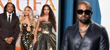 Photo collage of Beyoncé and Jay-Z.