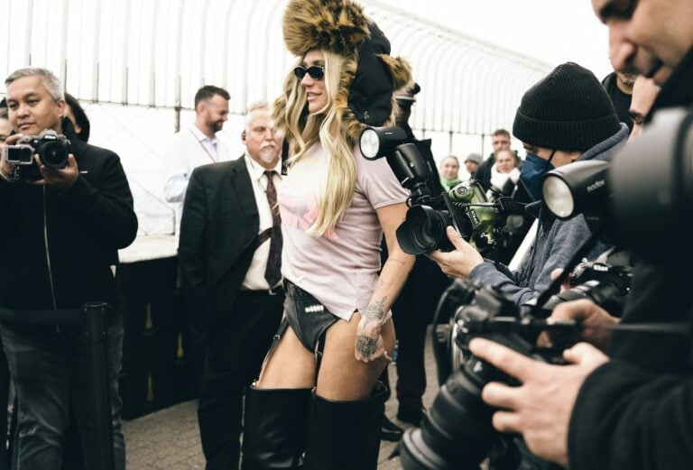 Kesha Illuminated Empire State Building In Celebration Of New Album Period