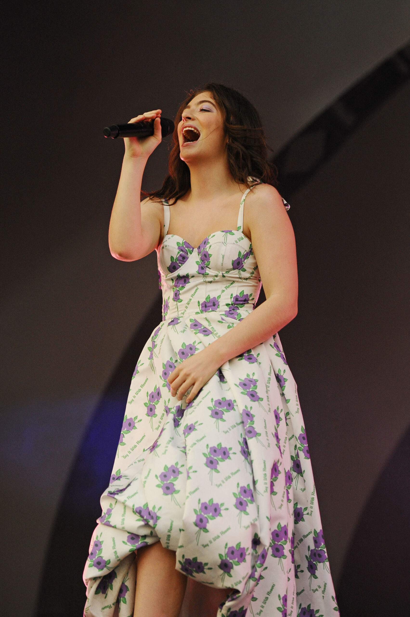 Lorde performing at ALL POINTS EAST