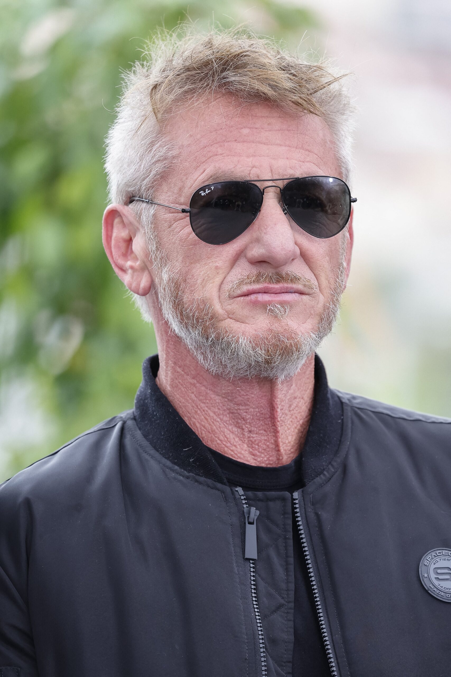 Sean Penn wearing sunglasses