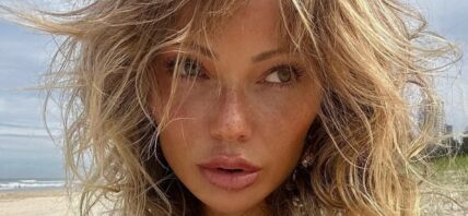 Abby Dowse takes a selfie.