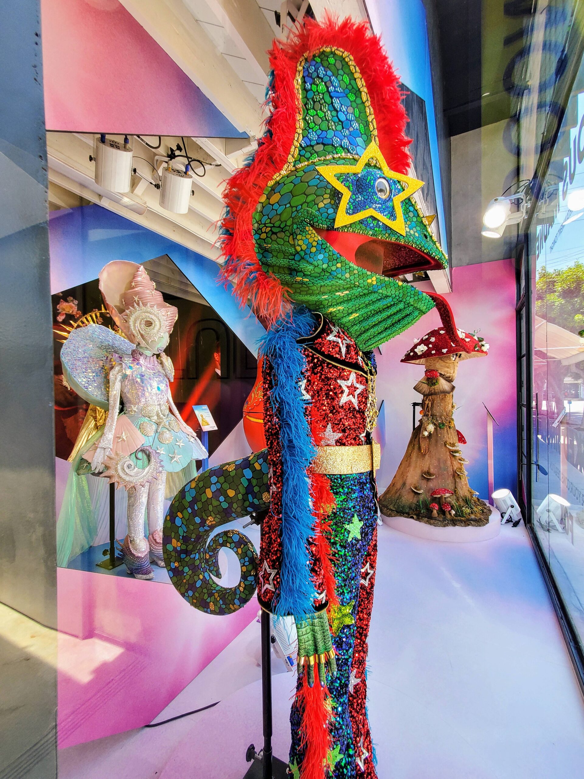 Costume from The Masked Singer on display