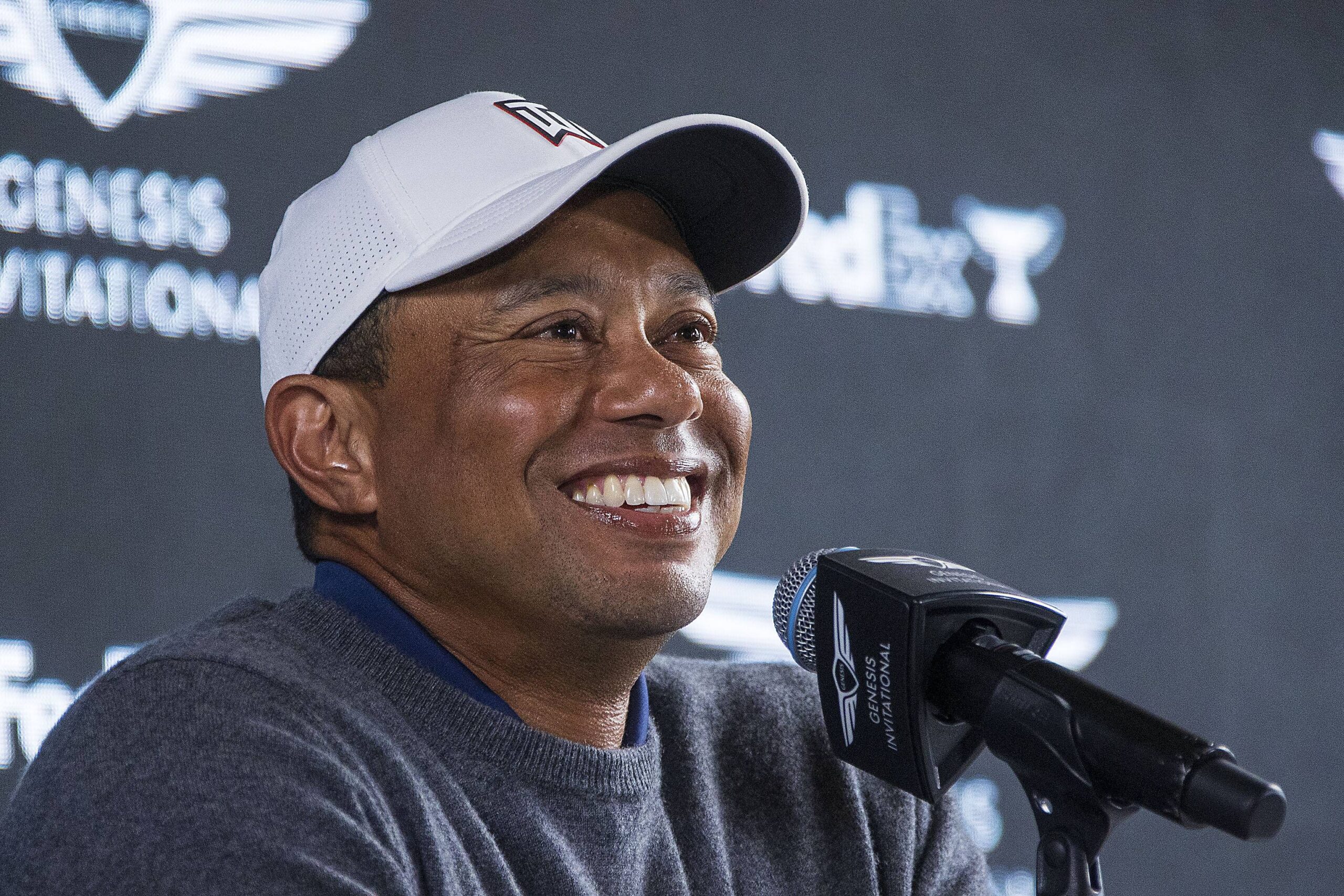 Tiger Woods Interview at Genesis Invitational