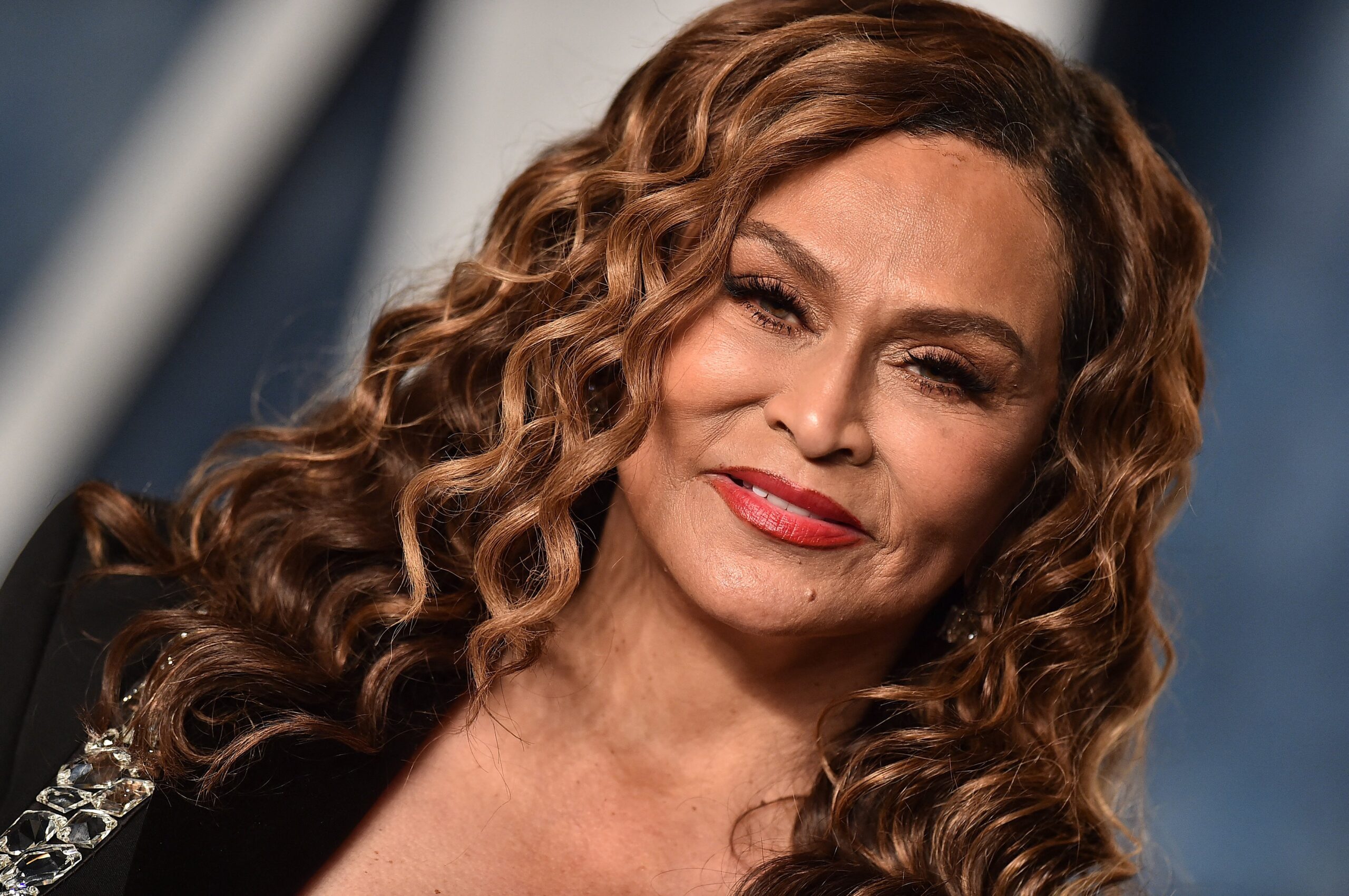 Tina Knowles at Vanity Fair Oscar Party