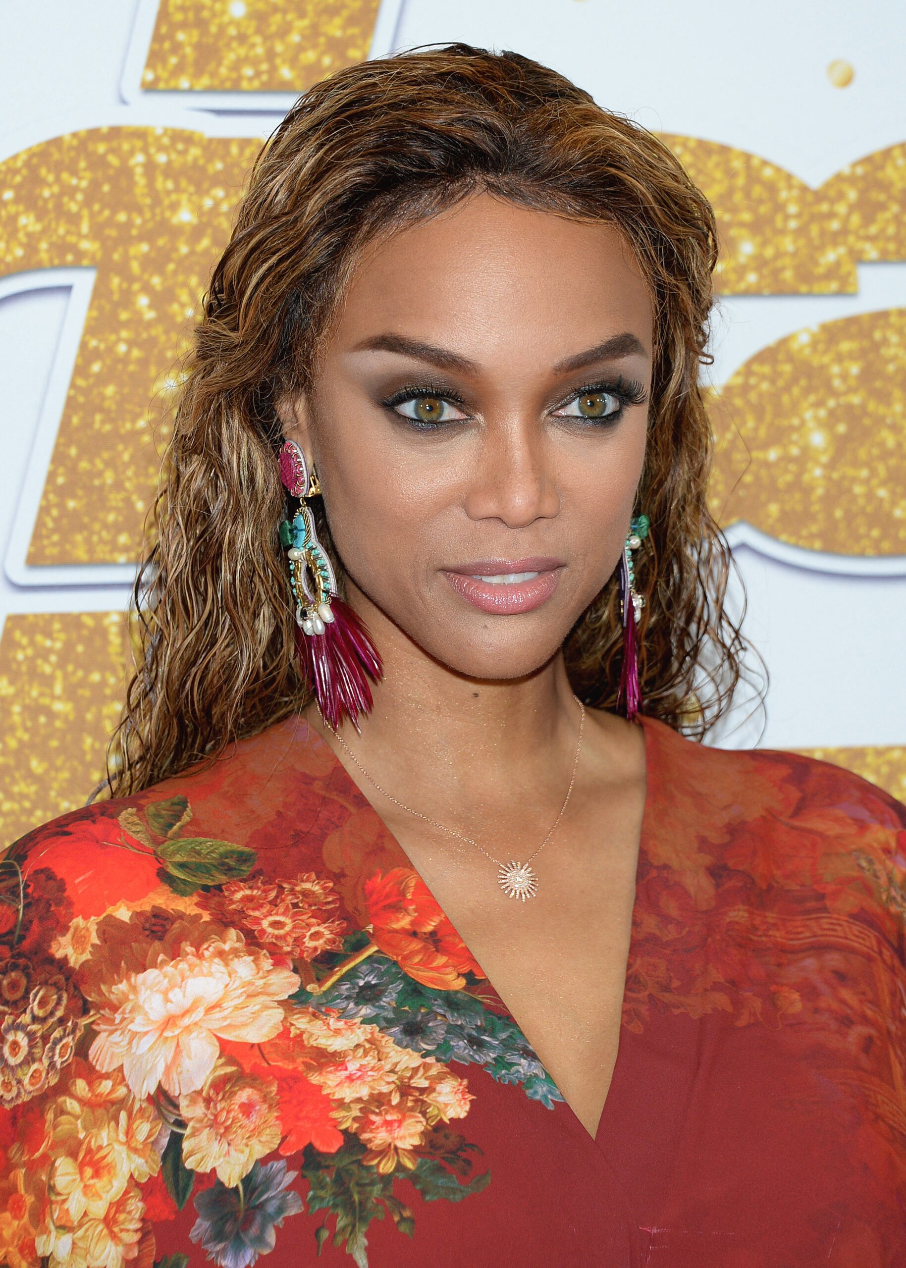 Tyra Banks at "America's Got Talent" Season 13 Live Show Red Carpet