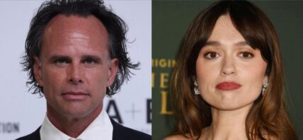 Walter Goggins (left) Aimee Lou Wood (right)