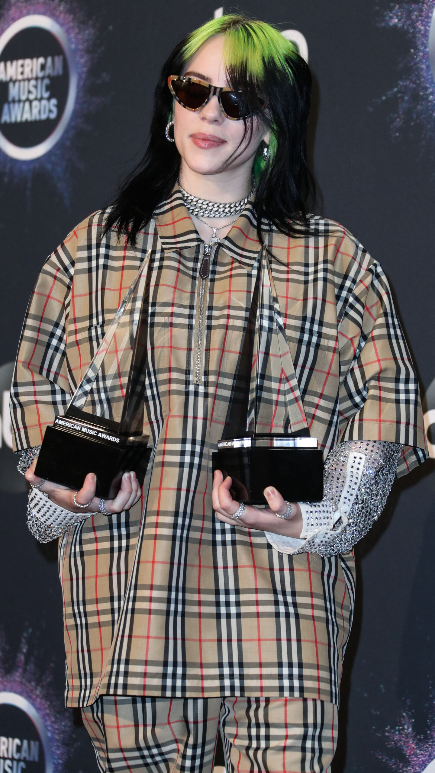 Billie Eilish at the 2019 American Music Awards - Press Room