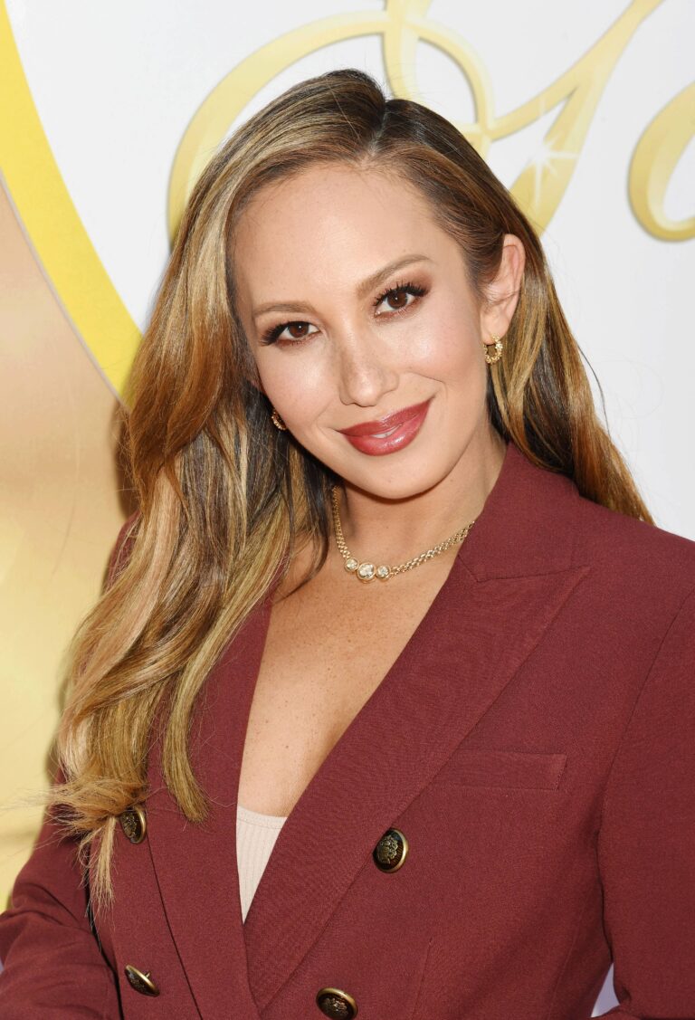 Cheryl Burke at 2023 Gold Meets Golden 10th Anniversary Year Event