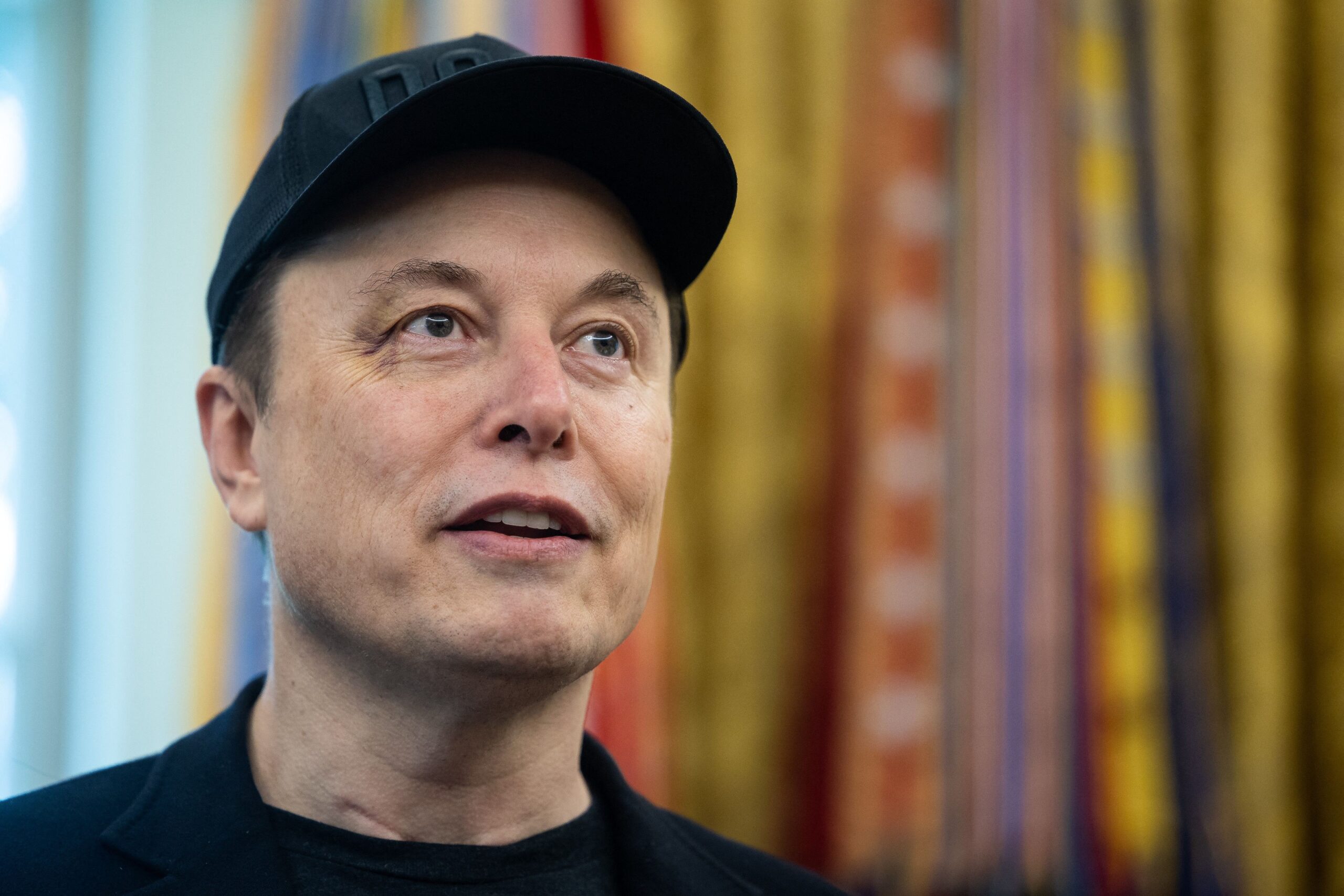 Elon Musk at the Oval Office