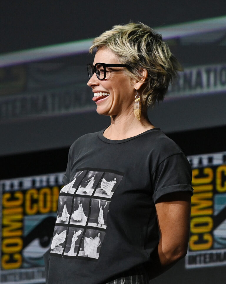 Evangeline Lilly at the 2022 Comic-Con - Marvel Cinematic Universe - Panel