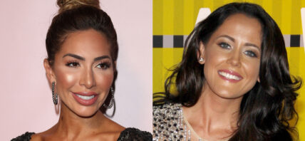 A photo collage of Farrah Abraham and Jenelle Evans