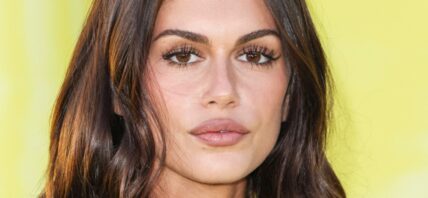 Kaia Gerber close up