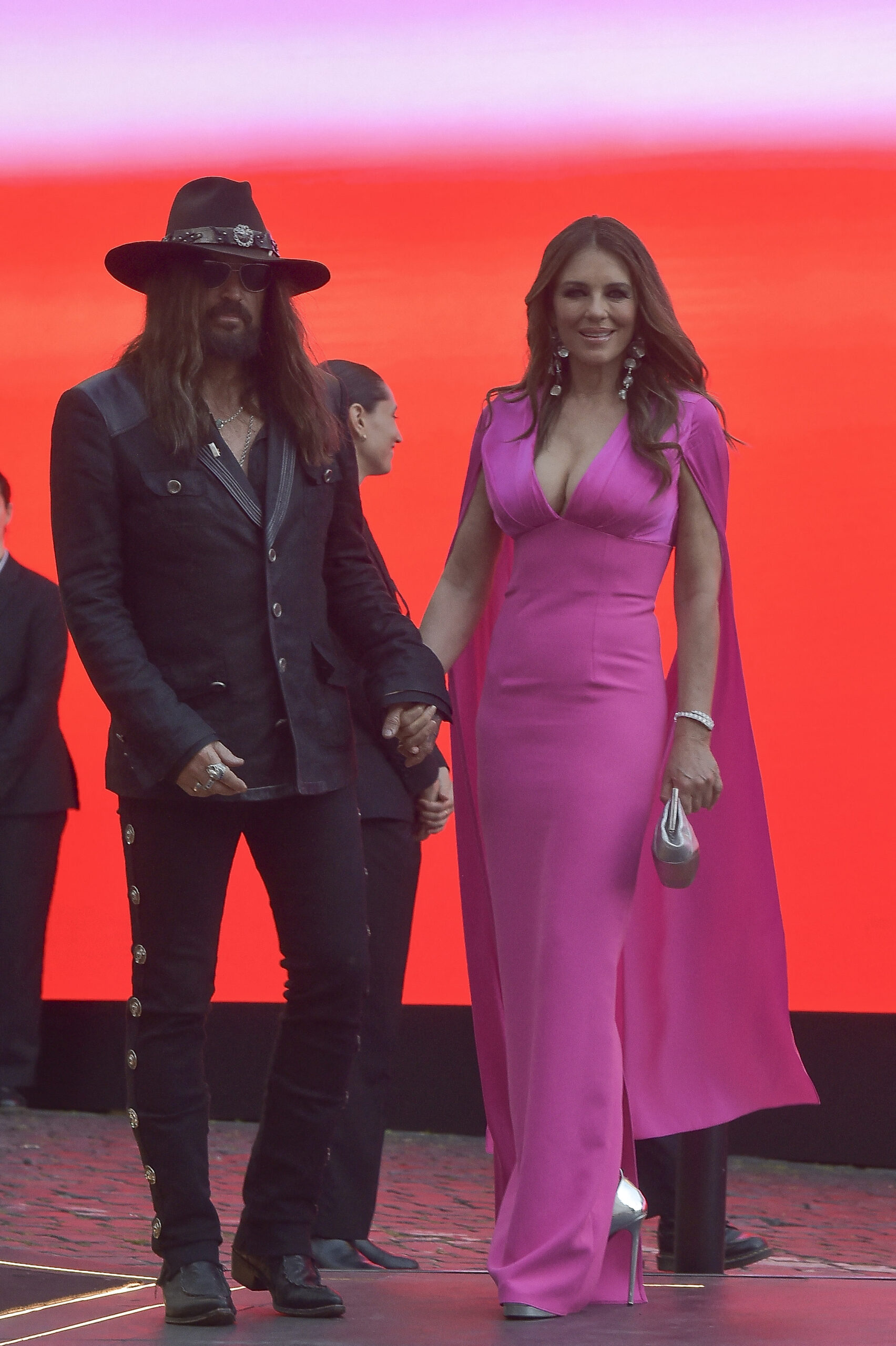 Billy Ray Cyrus and Elizabeth Hurley