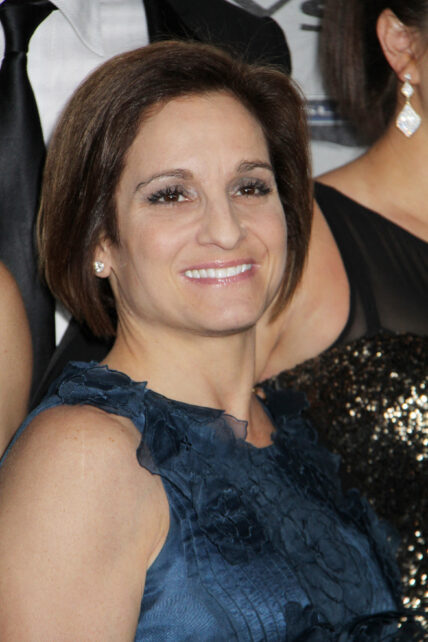Mary Lou Retton at 71st Annual Golden Globe Awards