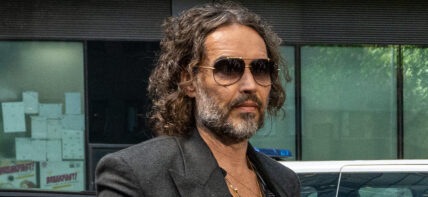 Russell Brand Attends Southwark Crown Court For Plea Hearing