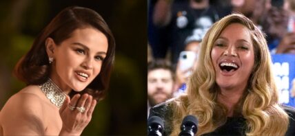 Selena Gomez and Beyonce