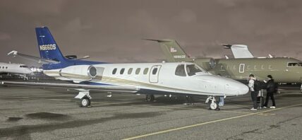 Private jet that Daniel Williams boarded