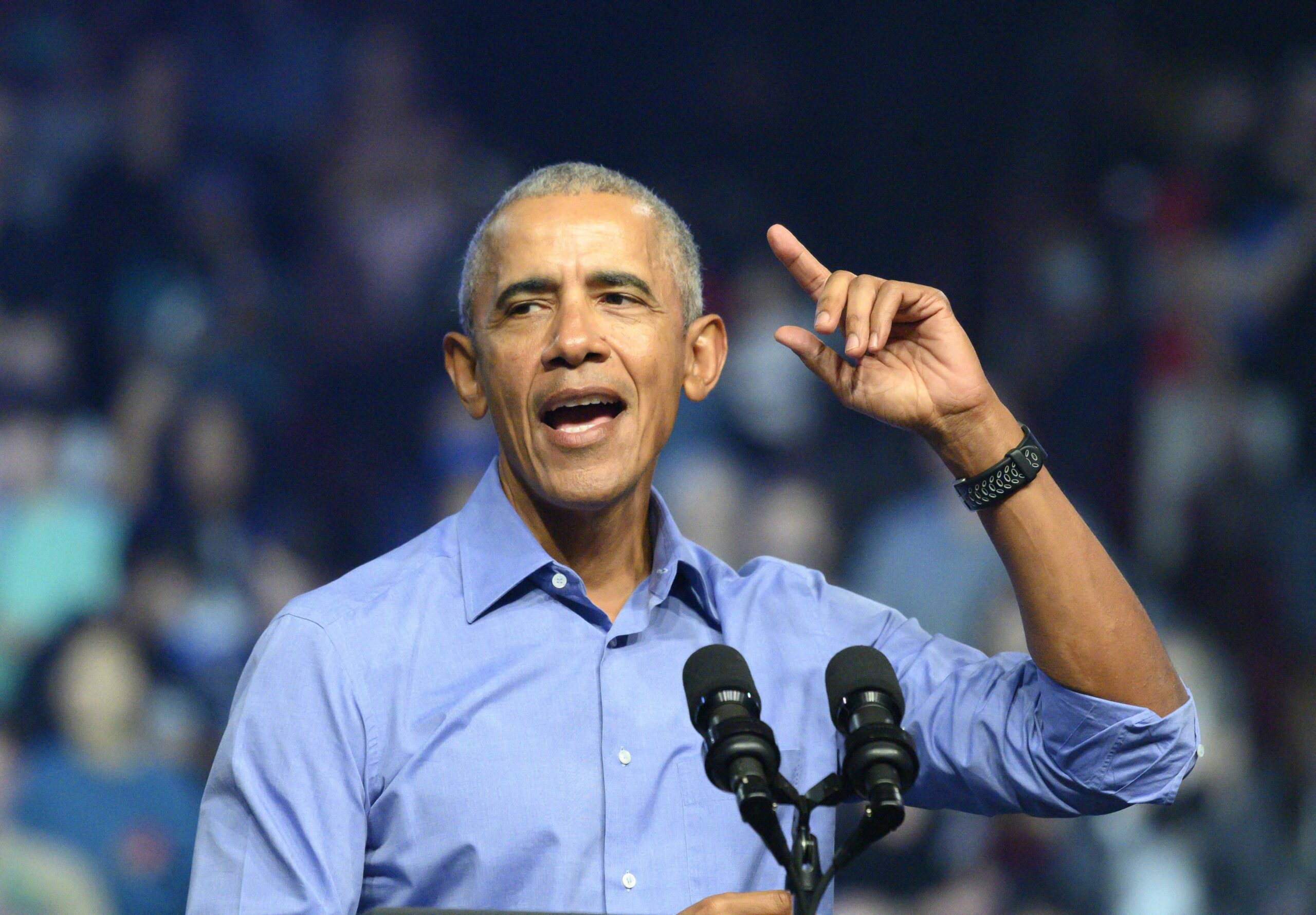 Barack Obama speaking