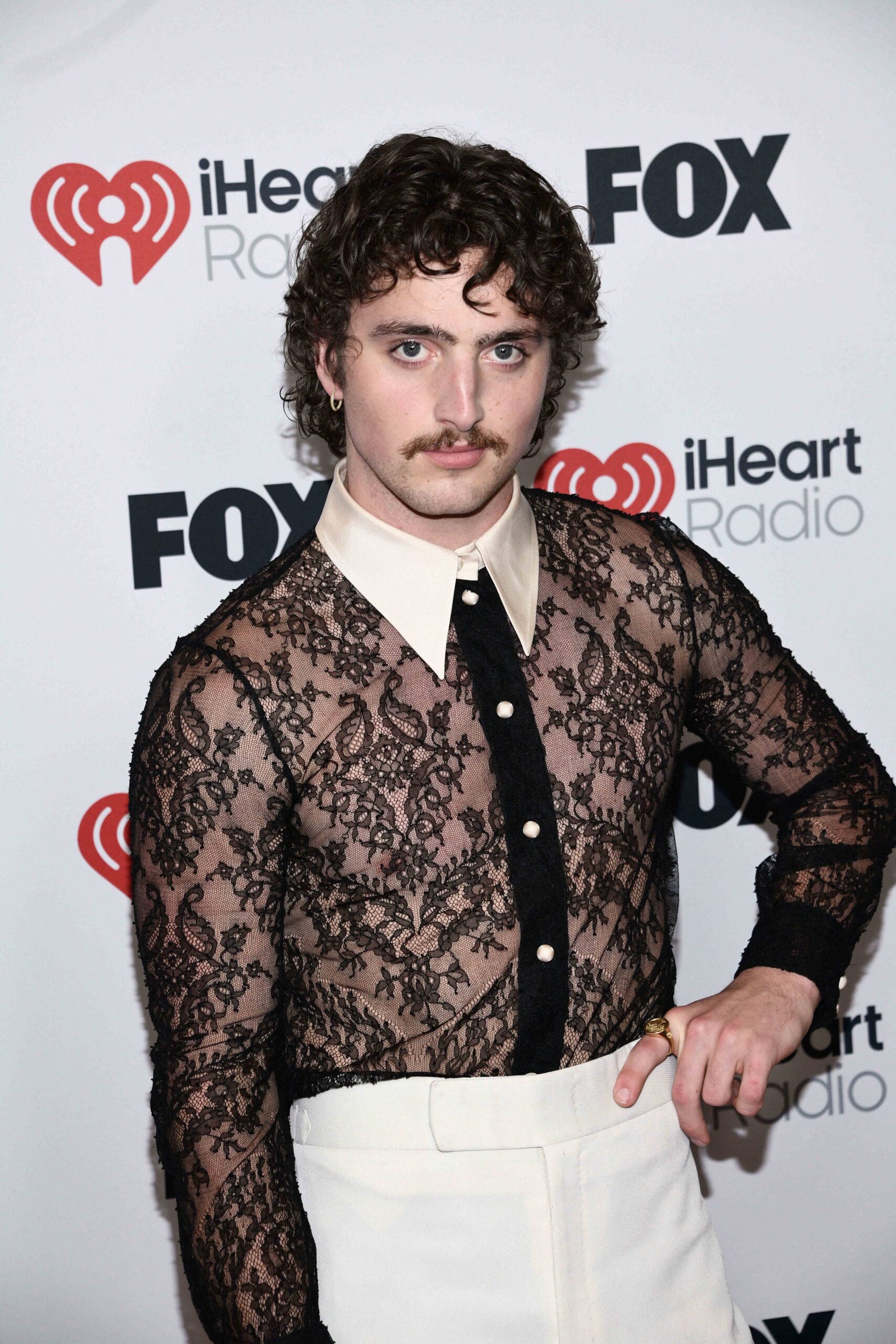 Benson Boone at 2025 iHeartRadio Music Awards Red Carpet Arrivals