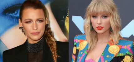 Blake Lively (left) Taylor Swift (right)