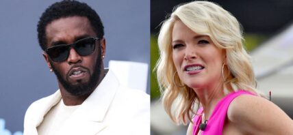 Diddy, Megyn Kelly photo collage