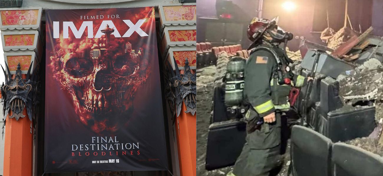 'Final Destination' Comes To Life, Ceiling Crashes Down During Movie ...