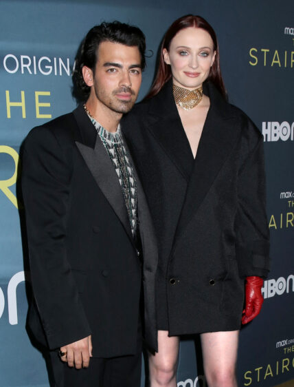 Joe Jonas and Sophie Turner at HBO Maxs 'The Staircase' Premiere