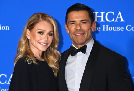Kelly Ripa and Mark Consuelos at White House Correspondents Dinner