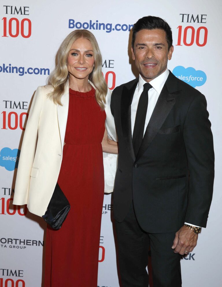 Kelly Ripa and Mark Consuelos at 2024 TIME100 GALA