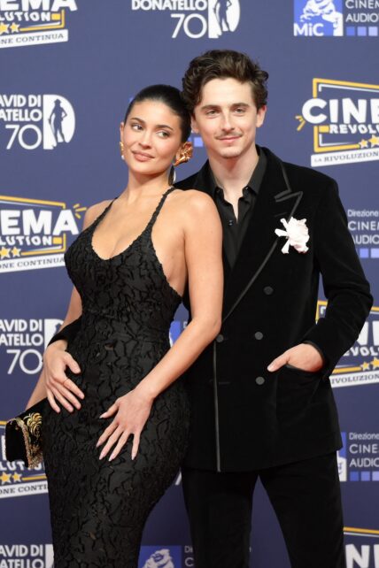 Timothee Chalamet And Kylie Jenner In Rome, Italy