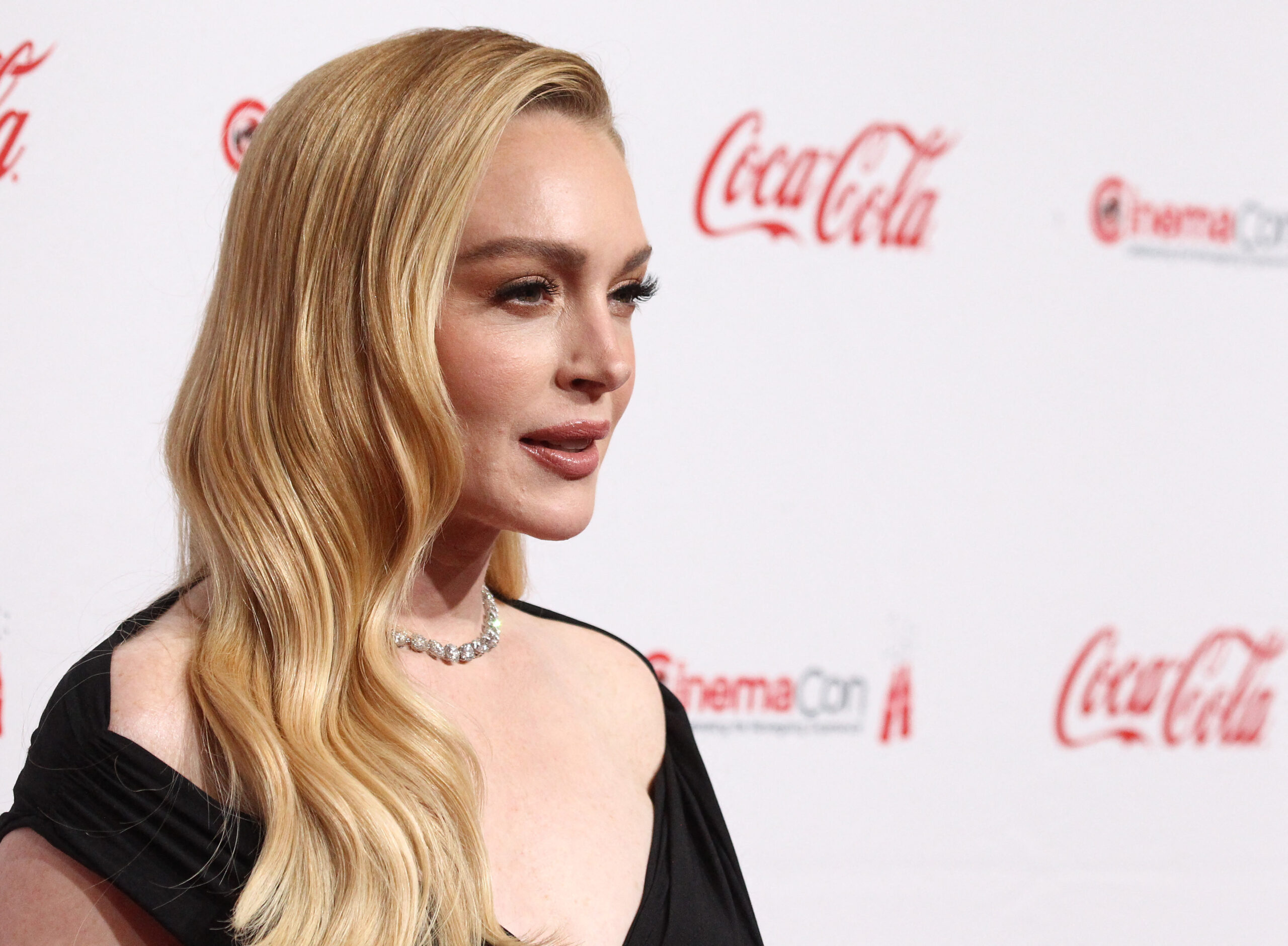 Lindsay Lohan at CinemaCon 2025