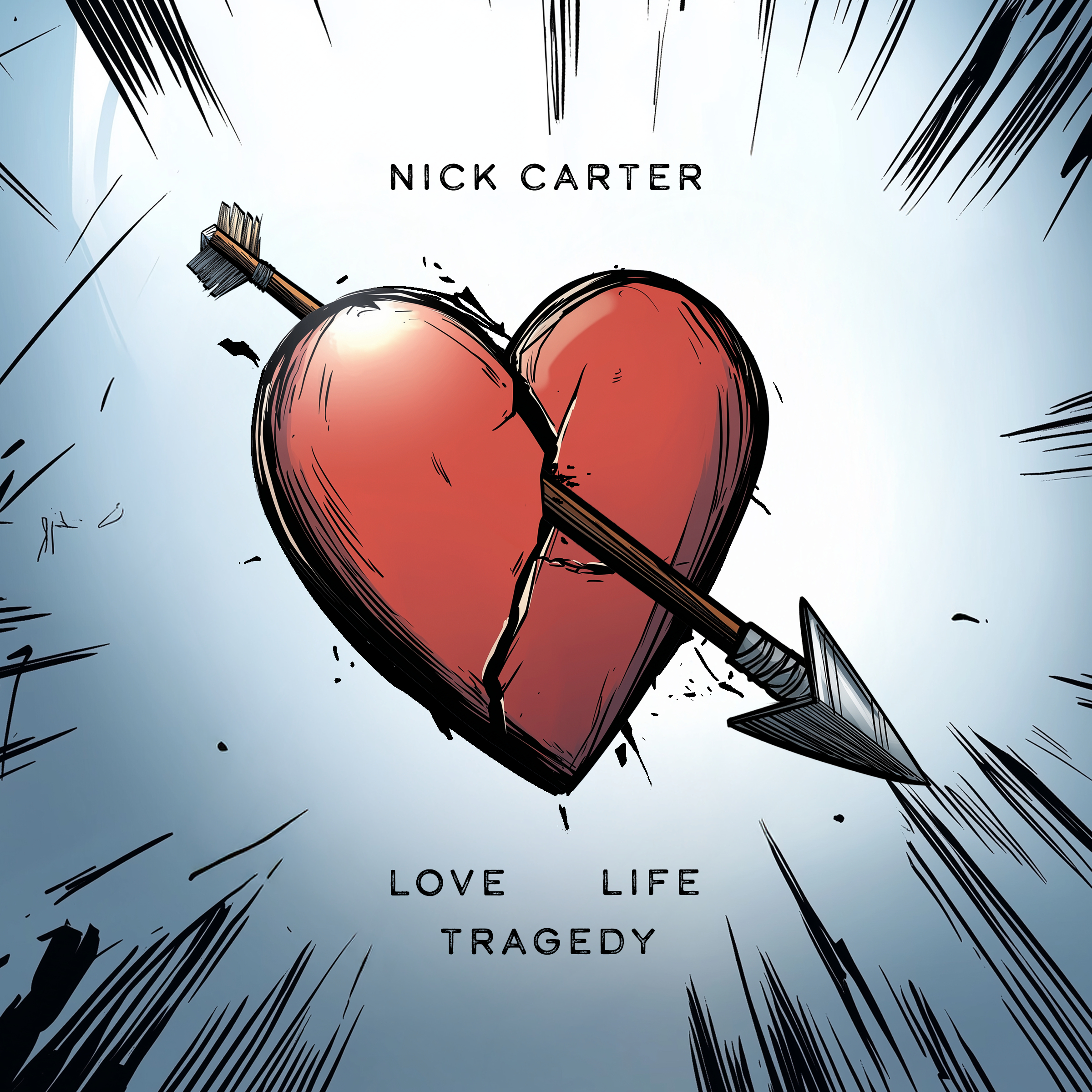 The cover art for Nick Carter's fourth solo album.