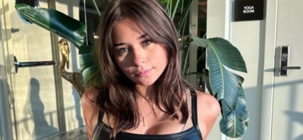 Sophie Rain looking at the camera