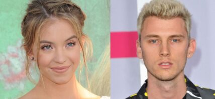 Sydney Sweeney (left) Machine Gun Kelly (right)