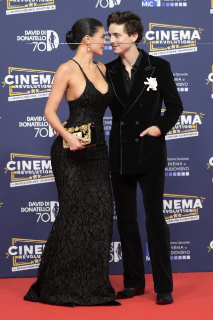 Timothee Chalamet And Kylie Jenner In Rome, Italy