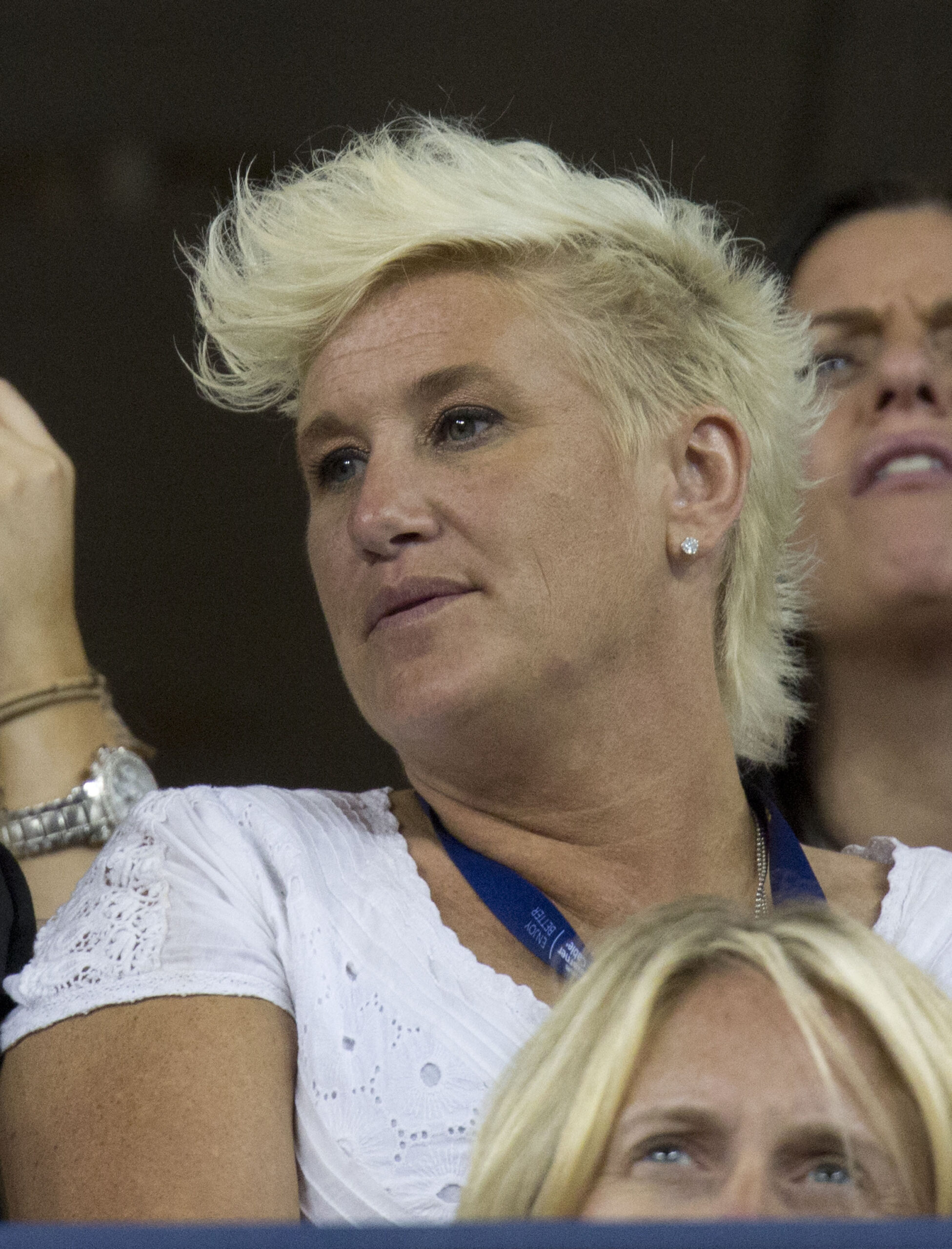 Chef Anne Burrell attends Day Ten of the 2014 US Open