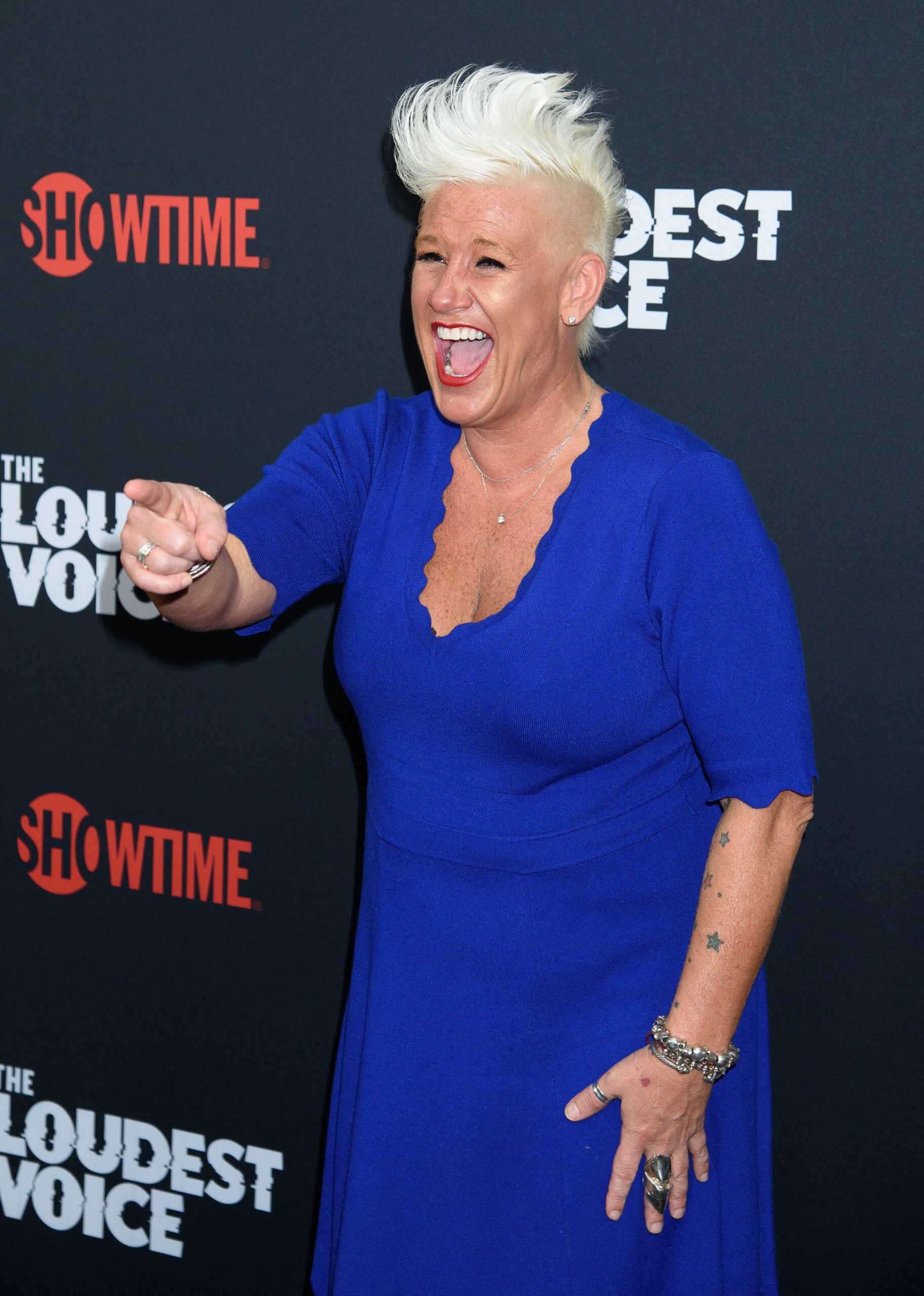 Chef Anne Burrell at The Loudest Voice NY Premiere